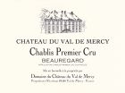 Etikette Chablis Premier Cru Beauregard